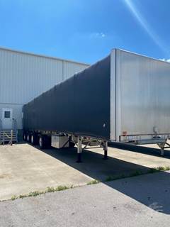 2018 Great Dane 53ft Conestoga Flatbed Trailer - All Aluminum, Aluminum Floor, Quad Axle, Lift Axle, Toolboxes, Coil Package, 98-Inch Inside Height