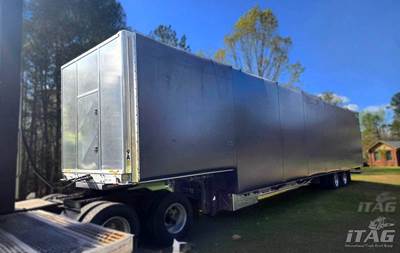 Manac 53x102 Tandem Axle Curtain Side Trailer - Air Ride