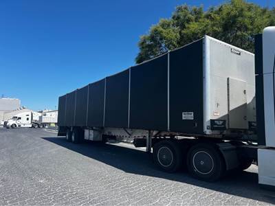 2023 Reitnouer 53ft Conestoga Flatbed Trailer - All Aluminum, Aluminum Floor, Rear Sliding Axle, Front Man Door, Toolboxes
