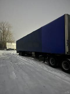 2020 Transcraft 53ft Conestoga Flatbed Trailer - Combo, Aluminum Floor, Rear Sliding Axle, Front Man Door, Toolbox, 99-Inch Inside Height