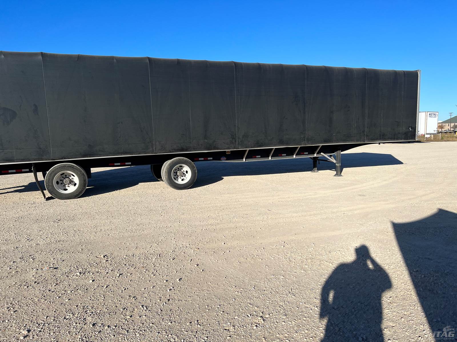2023 UTILITY 53ft Conestoga Flatbed Trailer Combo, Aluminum Floor