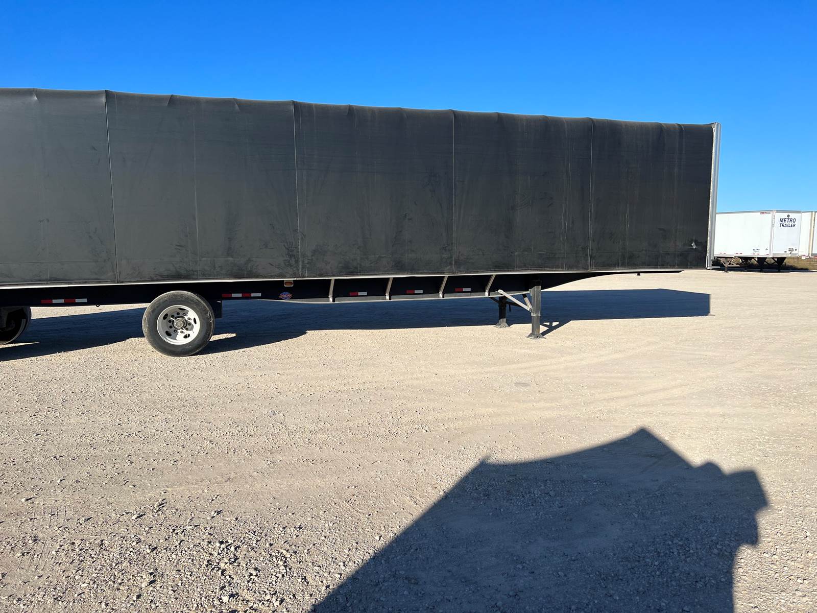2023 UTILITY 53ft Conestoga Flatbed Trailer Combo, Aluminum Floor