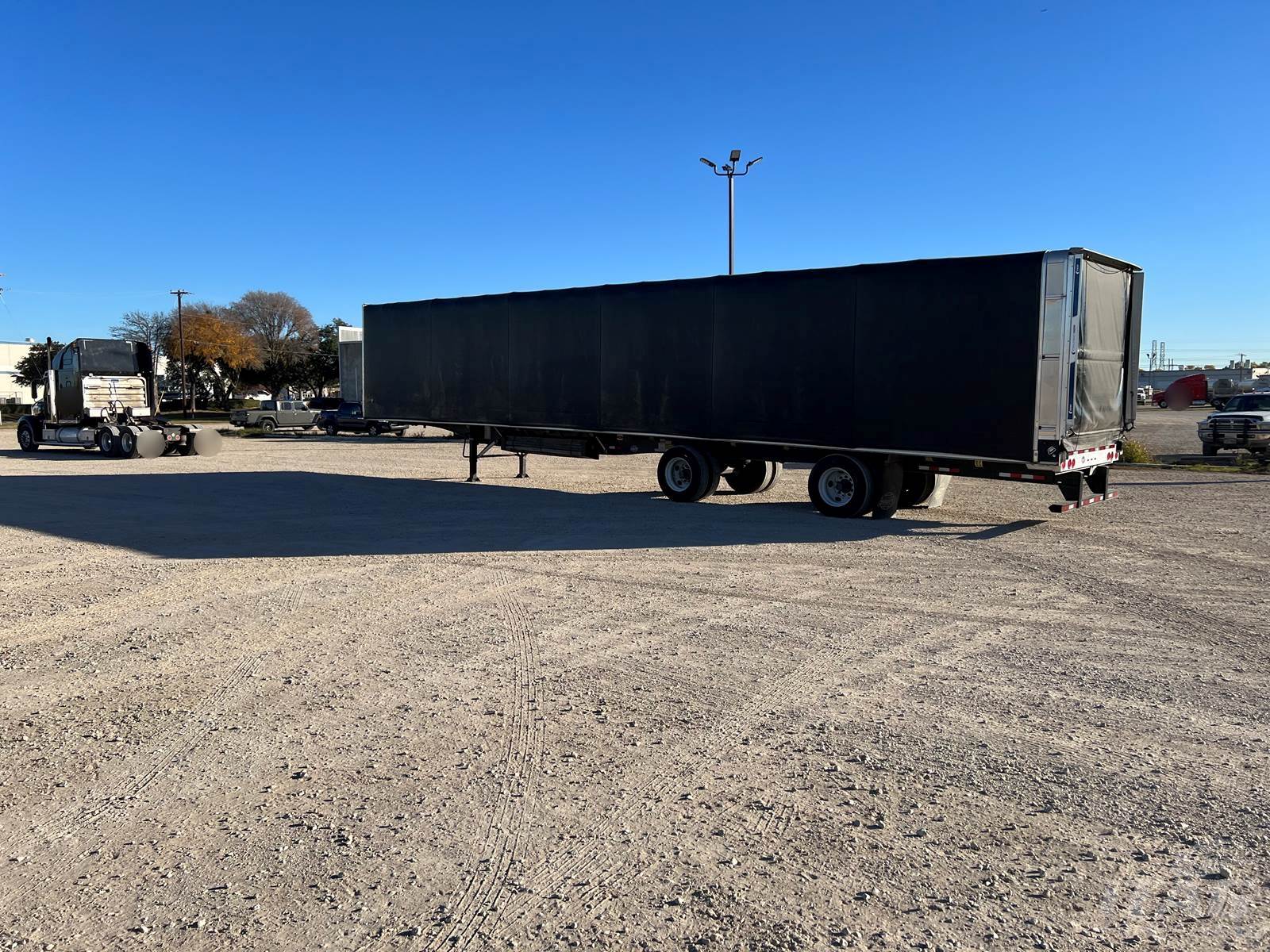 2023 UTILITY 53ft Conestoga Flatbed Trailer Combo, Aluminum Floor