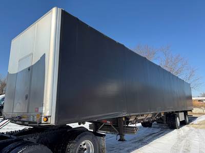 2018 UTILITY 53ft Conestoga Flatbed Trailer - Combo, Aluminum Floor, Spread Axle, Front Man Door, Toolbox, Tire Inflation System