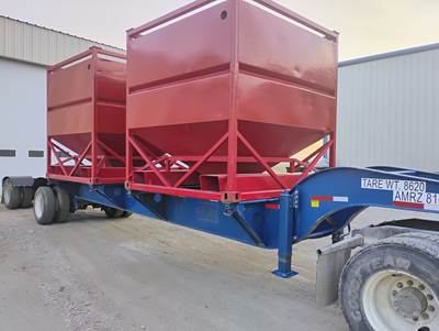 2020 Pratt 43ft Container Trailer - 8 Pin, Tandem Axle, Spring Ride Suspension