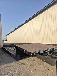2019 Manac 53ft Double Drop Deck Trailer - 40 Ton, 29ft Well S-T-R-E-T-C-H to 50ft, Mechanical Detach, Tri-Axle, Outriggers