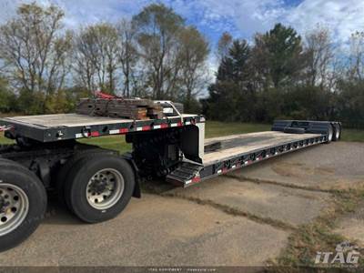2025 XL Specialized 40 Ton Double Drop Trailer - 29ft Well, Mechanical Detach, Tandem Axle, Outriggers