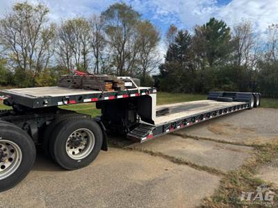2025 XL Specialized 40 Ton Double Drop Trailer - 29ft Well, Mechanical Detach, Tandem Axle, Outriggers
