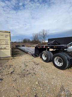 2024 XL Specialized 40 Ton Double Drop Trailer - 33ft Well, Tandem Axle, Hydraulic Detach, Pony Motor, Aluminum Pullout Outriggers