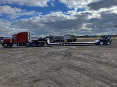 XL Specialized 53x102 Tri Axle Double Drop Trailer - Air Ride