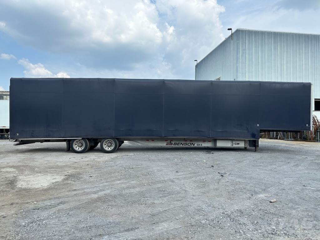 2020 Benson 53x102 Drop Deck Trailer All Aluminum, Aluminum Floor