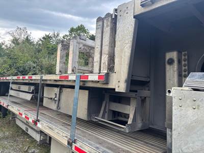 2020 Benson 53ft Drop Deck Trailer - All Aluminum, Aluminum Floor, Rear Sliding Axle, Ramps, Toolboxes, Tire Inflation System, 17.5 Tires