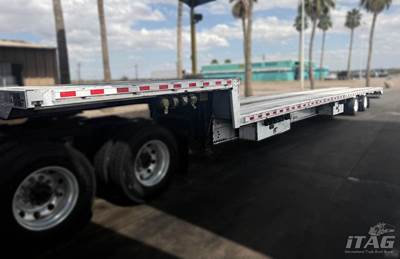 Benson 53x102 Drop Deck Trailer - Air Ride