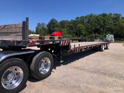 2020 Doonan 48ft Drop Deck Trailer - Steel Frame, Wood Floor, Fixed Spread Axle, Toolbox