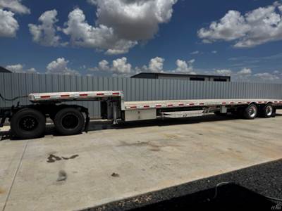 2023 Doonan 53ft Drop Deck Trailer - All Aluminum, Aluminum Floor, Rear Sliding Axle, Ramps, Toolbox