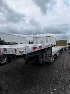 2020 Doonan 53ft Drop Deck Trailer - All Aluminum, Aluminum Floor, Tri-Axle, Ramps, Toolbox