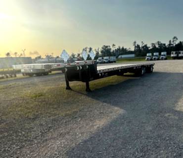 2019 Dorsey 48ft Drop Deck Trailer - Combo, Aluminum Floor, Spread Axle, Toolbox, Dunnage Rack