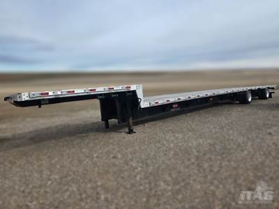 2024 Dorsey 53ft Drop Deck Trailer - Combo, Aluminum Floor, Rear Sliding Axle, Chain Pop-Ups, 17.5 Tires