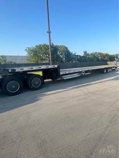 2019 Dorsey 53ft Drop Deck Trailer - Combo, Aluminum Floor, Rear Sliding Axle, Ramps, Chain Pop-Ups, 17.5 Tires