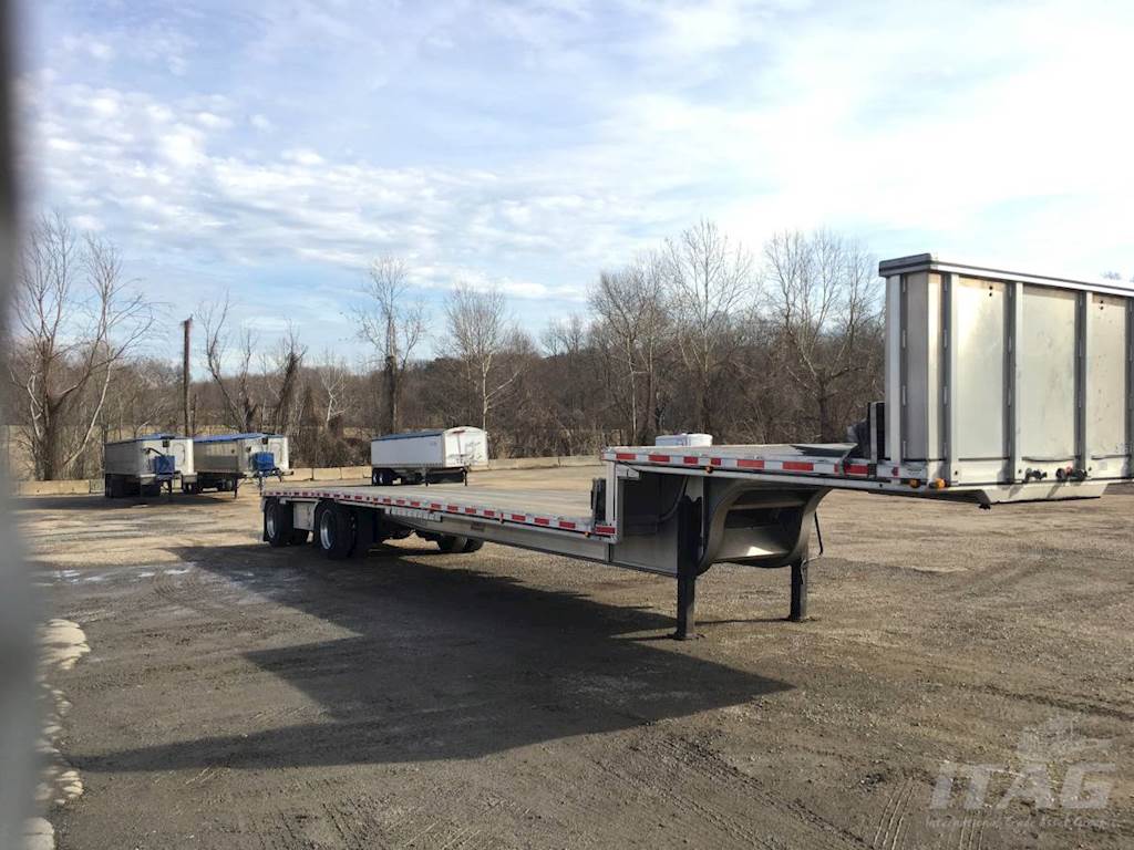 2014 East 48x102 Drop Deck Trailer All Aluminum, Aluminum Floor