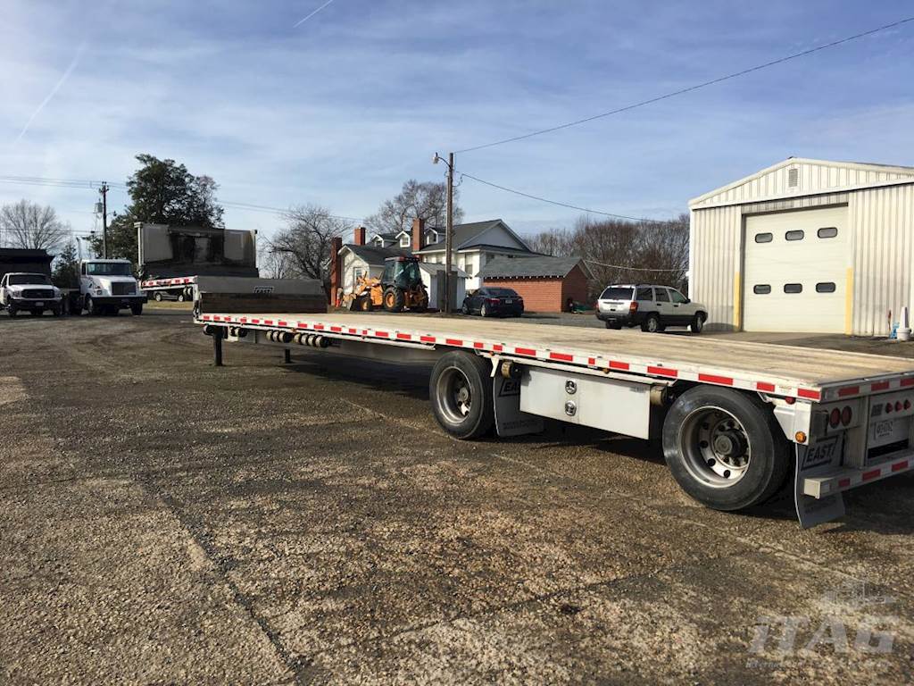 2014 East 48x102 Drop Deck Trailer All Aluminum, Aluminum Floor