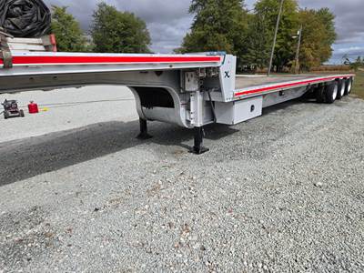 Extreme Trailers 51x102 Tri-Axle Axle Drop Deck Trailer - Air Ride