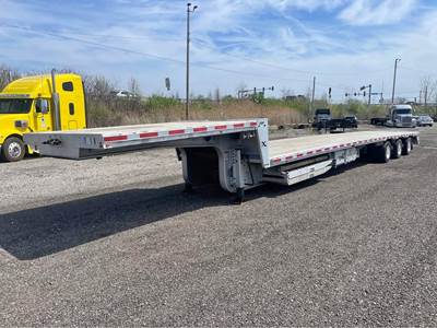 Extreme Trailers 53x102 Tri-Axle Axle Drop Deck Trailer - Air Ride