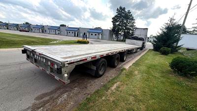 Extreme Trailers 53x102 Tri-Axle Axle Drop Deck Trailer - Air Ride