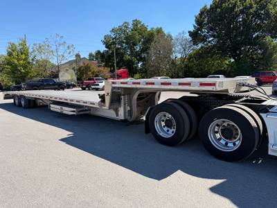 2024 Extreme 53ft Drop Deck Trailer - All Aluminum, Aluminum Floor, Rear Sliding Axle, Ramps, Tire Inflation System