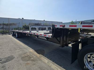 2022 Fontaine 48ft Drop Deck Trailer - Combo, Aluminum Floor, Spread Axle, Toolboxes, Chain Pop-Ups, Coil Package