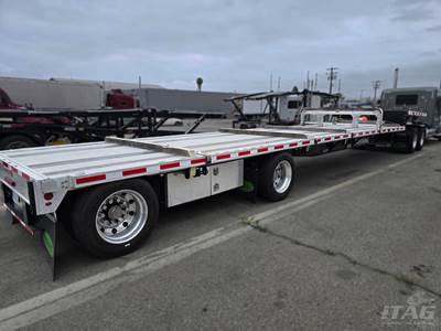 2022 Fontaine 48ft Drop Deck Trailer - Combo, Aluminum Floor, Spread Axle, Toolboxes, Chain Pop-Ups, Coil Package