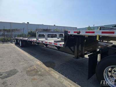 2022 Fontaine 48ft Drop Deck Trailer - Combo, Aluminum Floor, Spread Axle, Toolboxes, Chain Pop-Ups, Coil Package