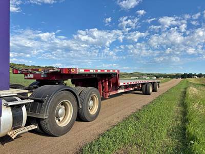 2017 Fontaine 48ft Drop Deck Trailer - Combo, Aluminum Floor, Spread Axle