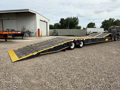 2018 Fontaine Beavertail Trailer - Wood Floor, Tandem Axle, Hydraulic Tail, Hydraulic Winch, 17.5 Tires
