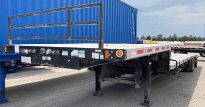 2016 Fontaine 48ft Drop Deck Trailer - Combo, Aluminum Floor, Spread Axle, Toolboxes