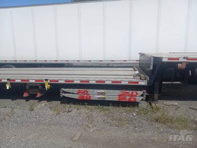 2024 Fontaine 53ft Drop Deck Trailer - Combo, Aluminum Floor, Rear Sliding Axle, Ramps, Toolbox, 17.5 Tires