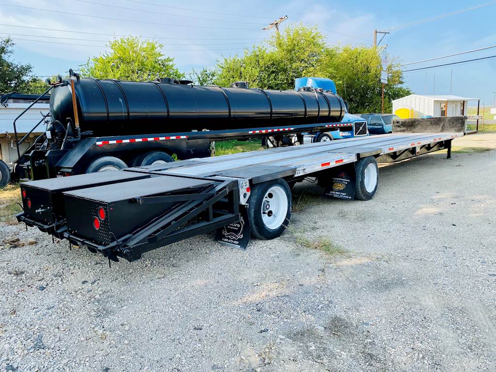 2005 Fontaine 53x102 Drop Deck Trailer Combo, Aluminum Floor, Spread