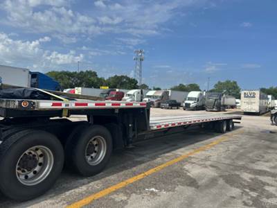 2019 Fontaine 53ft Drop Deck Trailer - Combo, Aluminum Floor, Rear Sliding Axle, Chain Pop-Ups