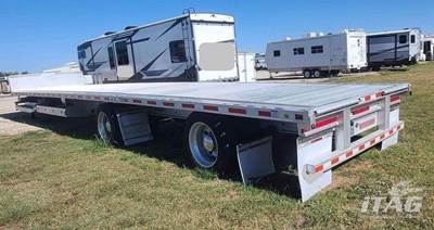2019 Fontaine 53ft Drop Deck Trailer - All Aluminum, Aluminum Floor, Spread Axles, Toolbox