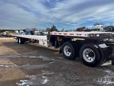 2018 Fontaine 53ft Drop Deck Trailer - Combo, Aluminum Floor, Rear Sliding Axle, Toolbox, Coil Package