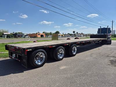 2019 Fontaine 53ft Drop Deck Trailer - Wood Floor, Tri-Axle, Lift Axle, Stake Pockets