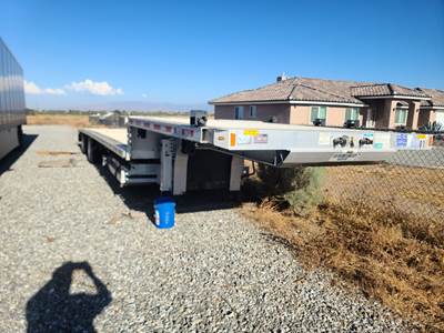 2020 Fontaine 53ft Drop Deck Trailer - All Aluminum, Aluminum Floor, Spread Axle, Ramps, Chain Pop-Ups