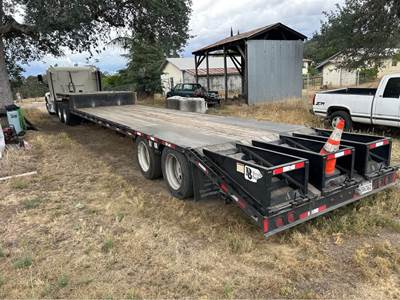 Neville 48x102 Drop Deck Trailer - Air Ride