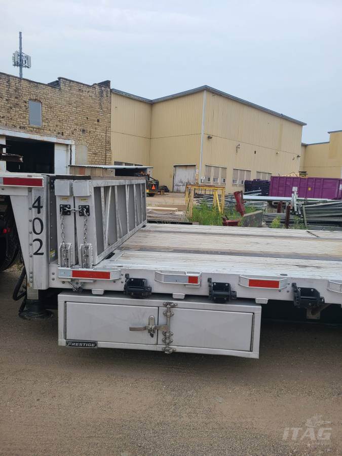 2023 Prestige 53ft Beavertail and Ramp Drop Deck Trailer Combo