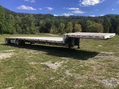 2016 Reitnouer 48ft Drop Deck Trailer - All Aluminum, Aluminum Floor, Spread Axle, Big Bubba