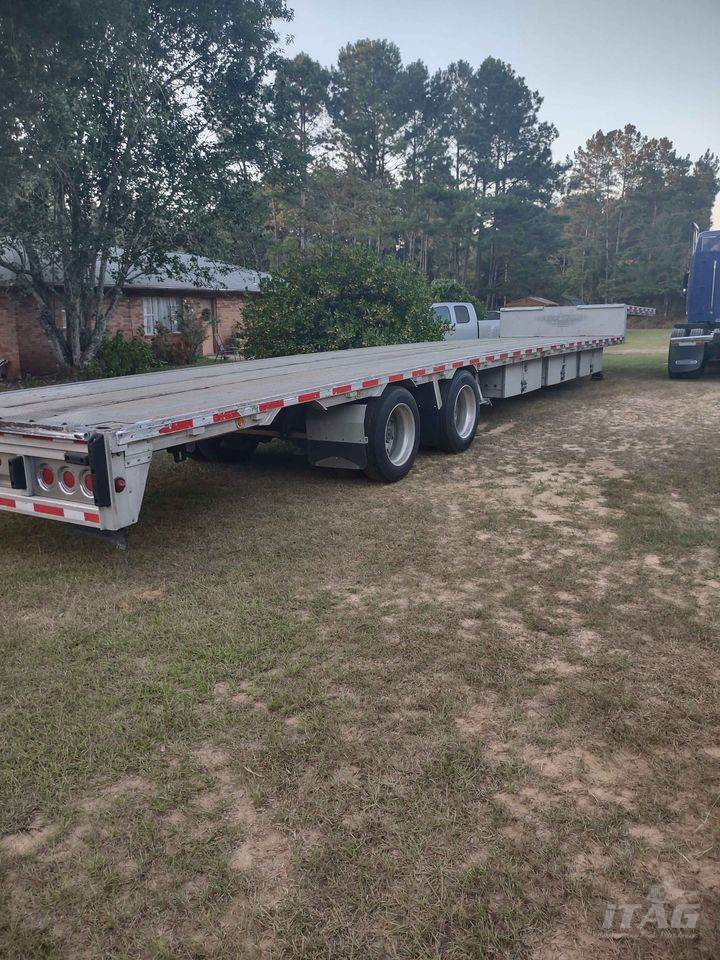 2015 Reitnouer 53x102 Drop Deck Trailer All Aluminum, Aluminum Floor