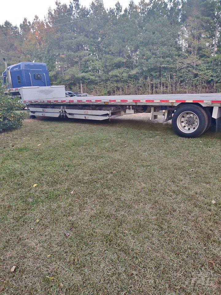 2015 Reitnouer 53x102 Drop Deck Trailer All Aluminum, Aluminum Floor