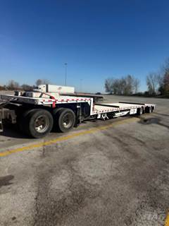 2020 Reitnouer 53ft Drop Deck Trailer - All Aluminum, Aluminum Floor, Rear Sliding Axle, Ramps, Toolbox, Tire Inflation System, 17.5 Tires