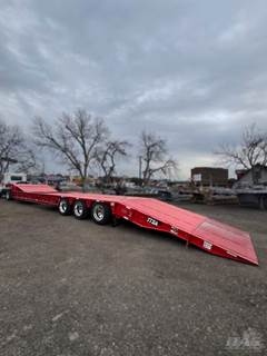 2026 TTSA Trailers 53ft Drop Deck Trailer - Tri-Axle, Beavertail & Ramps, Toolbox, Pony Motor, Winch, Outriggers