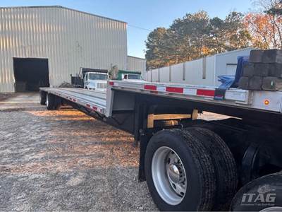 2022 Transcraft 48ft Drop Deck Trailer - Combo, Aluminum Floor, Spread Axle